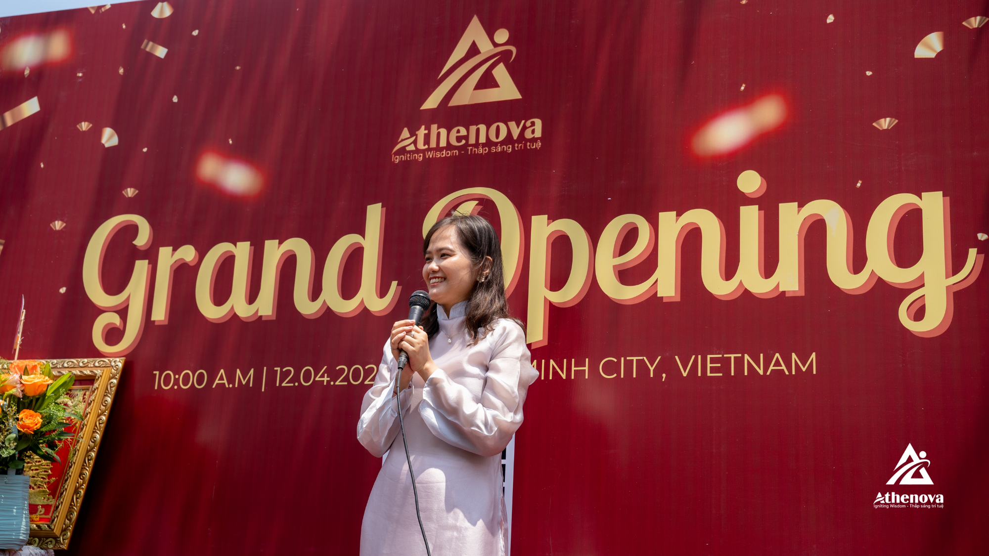 Opening remarks at the ceremony